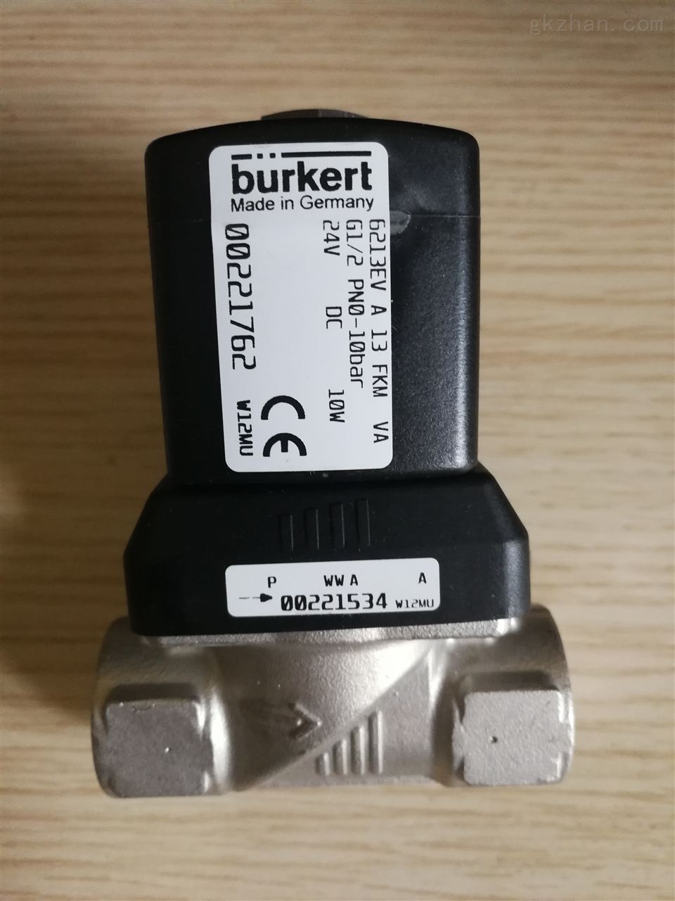 德国宝德burkert6213EV不锈钢电磁阀