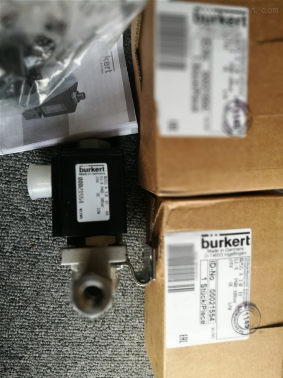 德国宝德burkert0255衔铁阀