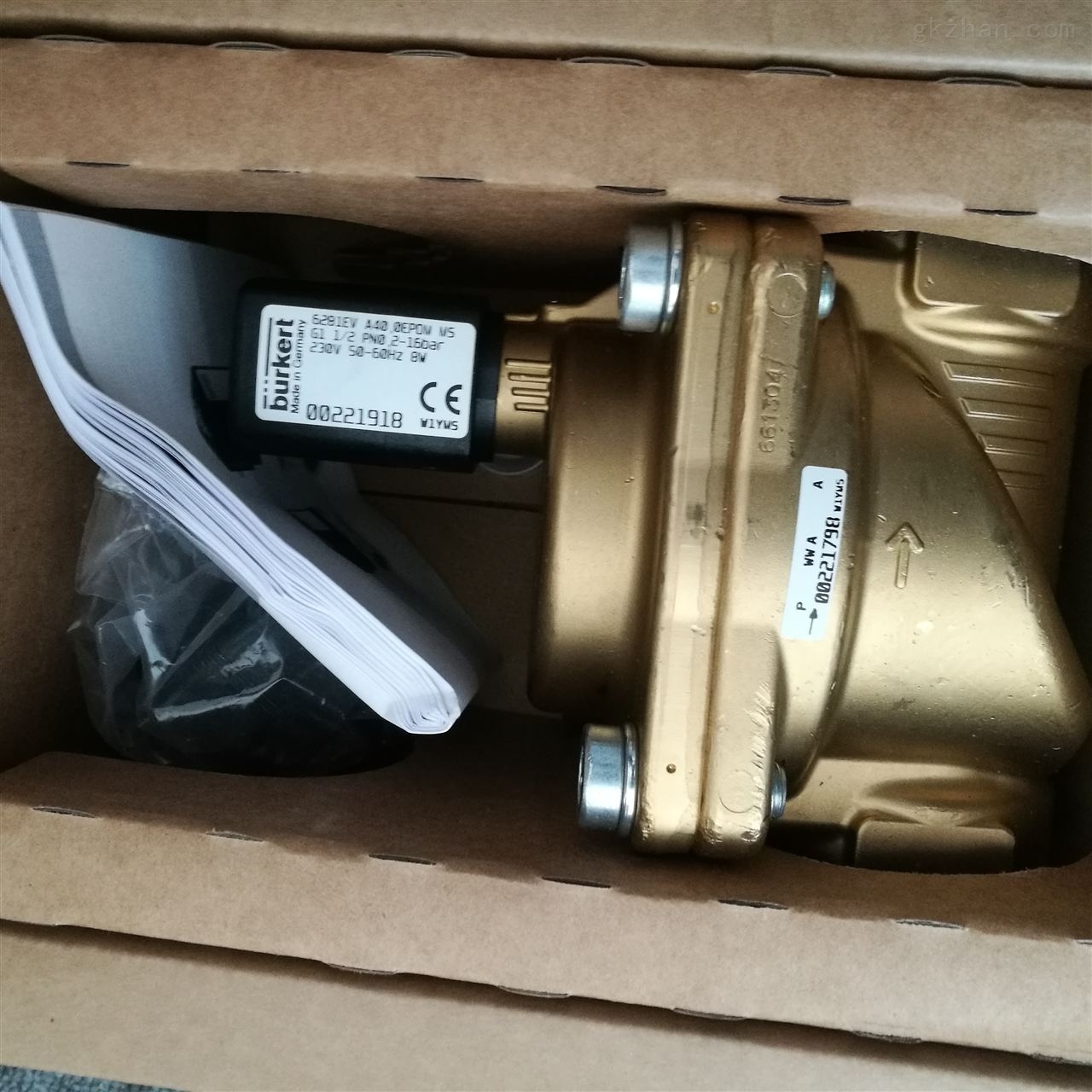 德国宝帝电磁阀burkert6281EV隔膜开关阀