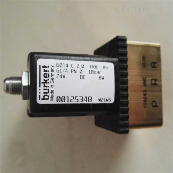 宝德进口德国6014黄铜电磁阀burkert125348